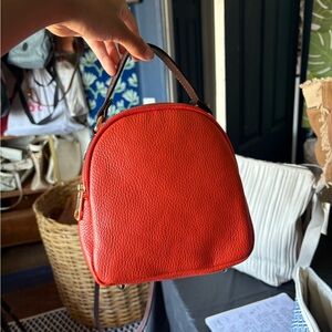 Orange Backpack Bag